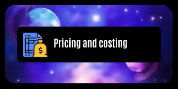 Small business: pricing and costing services and products