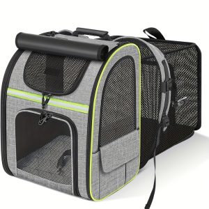 Expandable Mesh Carrier Backpack with Shade Cover – Crazy Cat Ladies