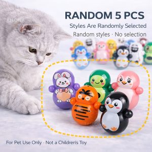 Self-Righting Wobble Cat Toys (5 Pack) – Crazy Cat Ladies