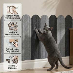 No-Drill Wall Scratch Panels (4 Pack) – Crazy Cat Ladies