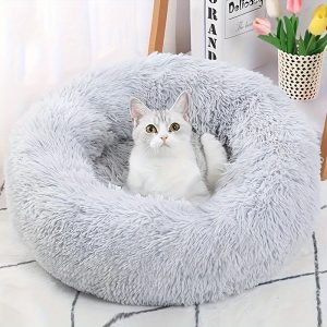 Calming Donut Cuddler Cat Bed – Crazy Cat Ladies