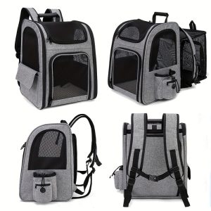 Expandable Large Pet Carrier Backpack – Crazy Cat Ladies