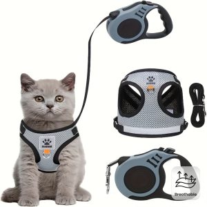 Vest Harness with Retractable Leash – Crazy Cat Ladies